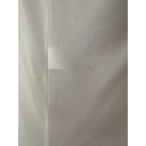 Vintage 80s Vanity Fair White Satin Floral Lace Nightgown Full Slip size 36/24" - Picture 9 of 15